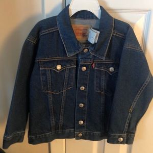 Levi unisex denim jacket kids size 4